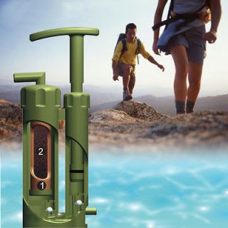   Hiking Camping Ceramic Water Filter Purifier Outdoor Survival Portable