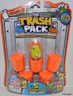 NEW 5 TRASHIES THE TRASH PACK SERIES 2 FIGURES