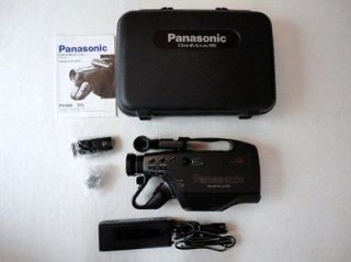 Panasonic OmniMovie VHS Hand Held Camcorder PV 808 Original Case Strap 