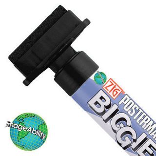Zig Posterman Biggie Waterproof Paint Marker Black PMA 150 50mm 2 inch 
