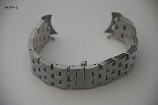 22mm CURVED END HEAVY BRUSHED STAINLESS STEEL BRACELET FITS SEIKO 