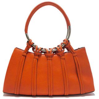 Brand New orange Dasein Designer Inspired Shoulder Bag w/ Looped In 