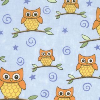 Love U Whos Who Owl Owls Bird Novelty Print Quilt Fabric Moda Fabrics