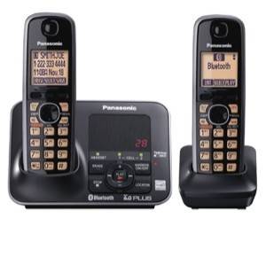 NEW PANASONIC KX TG7622B DECT 6 2 HANDSET CORDLESS PHONE $79