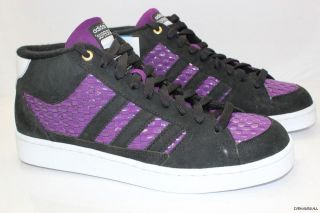 Adidas Originals Superskate Hi Wea Purple Black White Sz 7.5 020370 