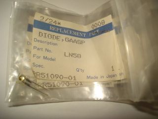 Panasonic GAASP Diode New Old Stock Genuine Replacement Part Vintage