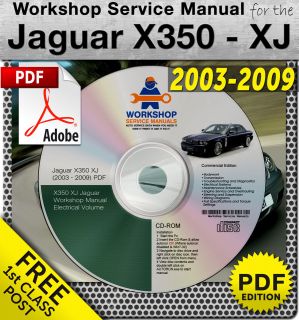   XJ XJ6 XJ8 2003   2009 Workshop Service Manual + Elect PDF 6000Pages