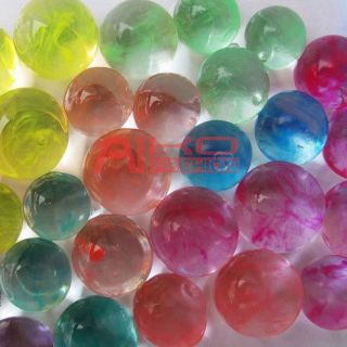 10g 3D Crystal Soil Water Pearls Marble Balls Beads For Wedding 