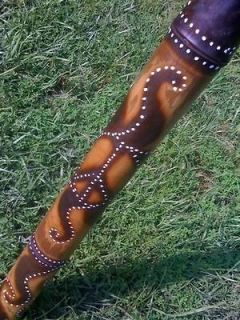 Solar Peace Fire Roasted Handmade Didgeridoo by RiverMan
