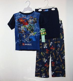 Ninjago Shirt/Pants/Sh​orts 3 pc. Pajamas 6, 8, 10, 12