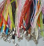 Wholesale Free Ship 100pcs mixed ribbon voile necklace cord 460mm