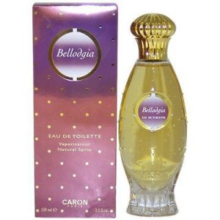 Bellodgia Womens Perfume by Caron 3.3 / 3.4 oz EDT Spray New In Box