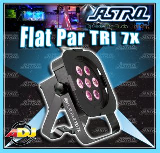 American DJ Flat Par Tri7x Low Profile LED Par Slim Tri 7x Uplight 