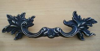   Bro​nze Antique Hardware Drawer Pull French Provincial..3 on center