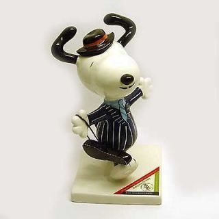 Peanuts Snoopy Baby Face Statue Gangster Figure