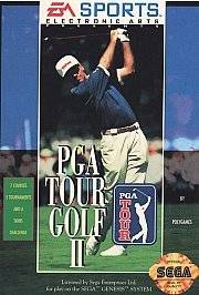 PGA TOUR GOLF II Sega Genesis Complete w/ Box + Manual