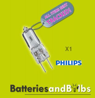 75W 12V PHILIPS HALOGEN CAPSULE GY6.35 M73 4000 HOUR CAPSULELINE CLEAR 