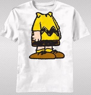 NEW Peanuts Charlie Brown Body Costume Vintage Look Cartoon Adult 