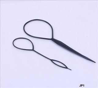 Portable Magic Hairstyle Pattern Pull Hair Pin Bun Maker Clip Tool 