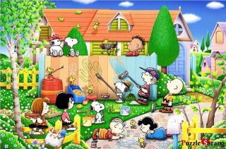 Jigsaw Puzzles 1000 Pieces Snoopys Friends / Apollo