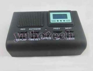 Professional Telephone Conversation Dictaphone Voice Recorder SD Card 