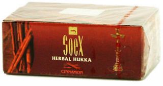 50g Soex Herbal Hookah Molasses Shisha CINNAMON