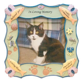 In Loving Memory Cat Photo Frame SHIPS FREIGHT FREE