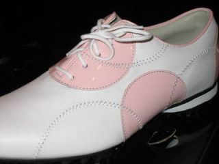 NEW NIB Foot Joy LoPro Ladies Golf Shoes 97125 9M White Pink Dot