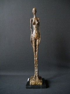   standing woman++ Tribute Dali Bronze Sculpture Abstract Art Picasso