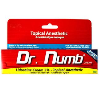   NUMB Numbing Cream Tattoo Waxing Laser Piercing Hair Removal 30g Kit