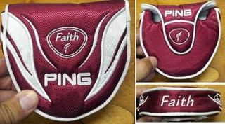 Ping Faith CRAZE Putter Headcover   BRAND NEW   COVER   Red Color 