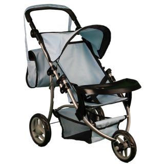Boy Doll Stroller with adjustable handles & Free Carriage Bag 9377BT 2