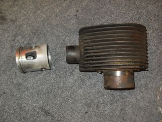 Piaggio Vespa P200 P 200 Scooter Cylinder & Piston Very Nice! @ Moped 