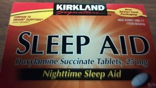   Sleep Aid Doxylamine Succinate 25 mg 192 Tablets Sleeping Pills