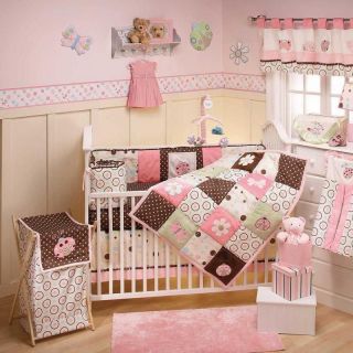 Ladybug Lullaby 6 Piece Baby Crib Bedding Set by Nojo