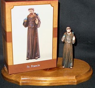 Saint Francis Figurine from Josephs Studio by Roman 46481 St. Francis 