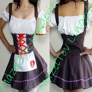   Beer Girl Maid Wench Oktoberfest Fancy Dress Plus Size Costume XXL
