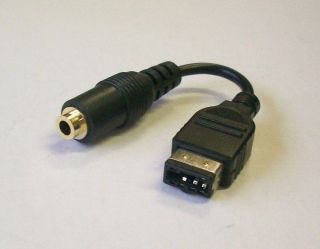 5mm Headset Jack Adapter Adaptor Cord for Nintendo Gameboy Advance 