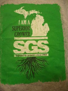 HYDROPONIC GROWERS SUPPLY STORE t shirt sz L weed pot 420 medical