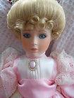 SEYMOUR MANN COLLECTIBLE PORCELAIN DOLL ~ ELIZABETH AND STAND