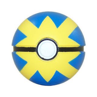 Pokemon Toy   Soft Foam Pokeball   QUICK BALL (Blue & Yellow   2.5 