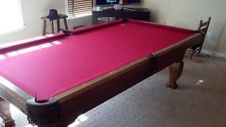 Brunswick Madison slate billiard pool table 8ft.