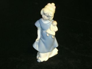 Rex Valencia Hummelwerk Figurine,Porcelain Figurine,Little Girl 
