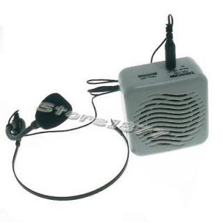 Belt Clip Portable Headset Voice Amplifier PA SYS #130
