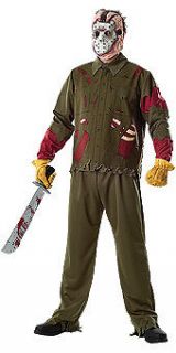 New Friday the 13th Jason Voorhees Costume Adult X Large