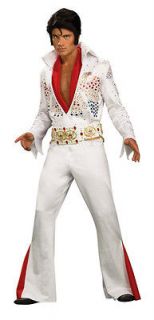Deluxe ELVIS Presley Grand Heritage Jumpsuit Costume Adult Small 