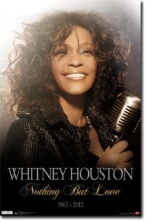 Whitney Houston Nothing But Love Music Poster