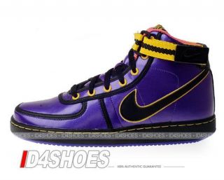 Nike Vandal High Premium Purple Patent Womens Shoes QS 341538401