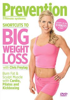 PREVENTION SHORTCUTS TO BIG WEIGHT LOSS WORKOUT DVD Chris Freytag 