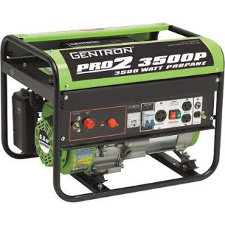 Gentron Pro2   3500 Watt Propane Generator GG3500P   Fast Free 